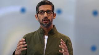 Sundar Pichai, director de Google.