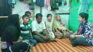 মিয়ানমারের কুমারখালি ইউনিয়ন পরিষদের সাবেক চেয়ারম্যান জাফর ইসলাম।