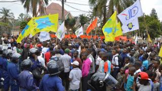 Manifestation populaire à Goma (archives)