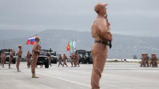 Российские военные в Сирии