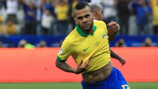Dani Alves na Brazil