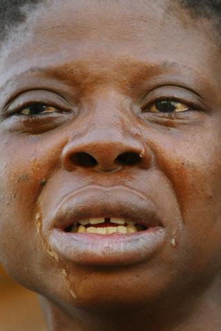 Nwaanyị na-ebe akwa