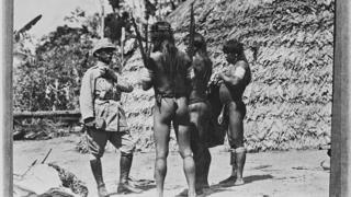 Rondon com índios