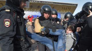 сцена с митинга 26 марта