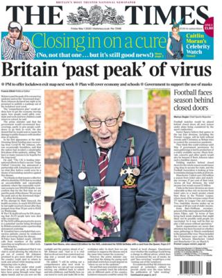 The Times front 1 May