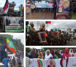 ኣብ ዝተፈላለያ ከተማታት ዝካየድ ዘሎ መግለጺ ሓጎስ ሽልማት ኖቤል ኣብዪ ኣሕመድ