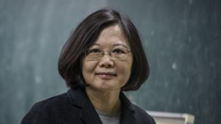 Foto da presidente Tsai Ing-wen