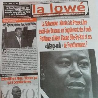 Au Gabon, le journaliste Basile Maurice Magna-Bouani, directeur de publication du journal "La Lowé", a passé sa première nuit en prison.