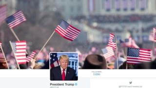 Cuenta @POTUS de Twitter