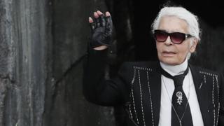 German designer Carl Lagerfeld