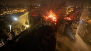 Imagen tomada desde el techo de la catedral.