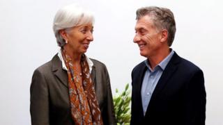 Macri y Lagarde