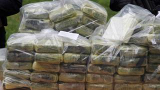 Bloques de cocaína