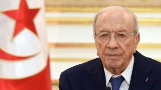 Shugaban kasar Mohamed Beji Caid Essebsi