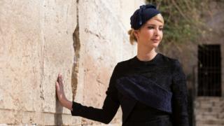 Ivanka Trump Ağlama Duvarı'nda