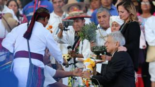 Ceremonia de investidura de Andrés Manuel López Obrador
