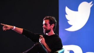 Technology Twitter CEO and co-founder Jack Dorsey.