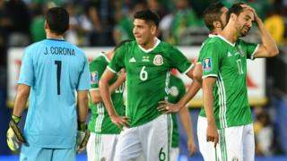 México al final del partido