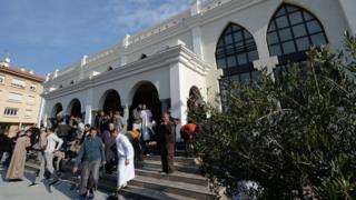 Mosque in Frejus, France, 22 Jan 16