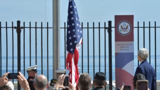 Открытие посольства США в Гаване