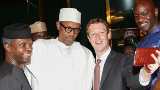 Shugaban Facebook, Marck Zukerberg ya ziyarci fadar shugaban da ya ziyarci Najeriya kwanakin baya
