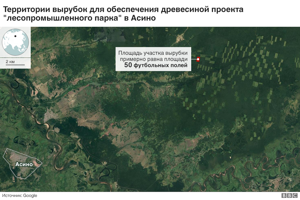 Спутниковый снимок