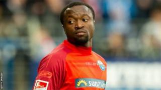 Bernard Tekpetey a aidé le SC Paderborn à monter en Bundlesliga.