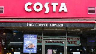 costa coffee branch in london