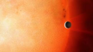 Ilustração do exoplaneta NGTS-4b