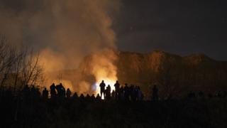Arthur's Seat fire