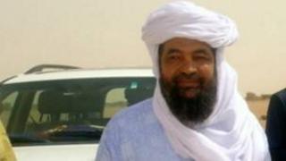 Iyad ag Ghali, leader d'Ansar Dine et désormais à la tête du «Groupe de soutien à l'islam et aux musulmans»