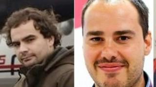 Анхель Састре та Антоніо Памплієга