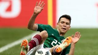 Hirving Lozano fue el autor del gol a Alemania