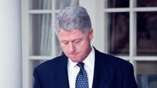 Билл Клинтон в 1998 году
