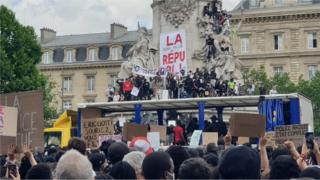 Adama Traore: How George Floyd's death energised French protests - BBC News