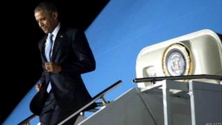Igihe prezida Obama yagendera Kenya