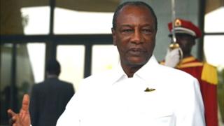 Le président Condé