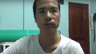 Ông Hoàng Dũng, người tự nhận là đại diện cho phong trào Con đường Việt Nam