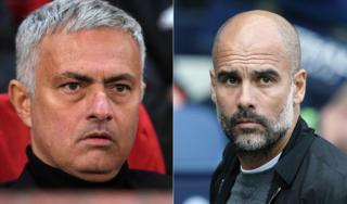 Jose Mourinho and Pep Guardiola