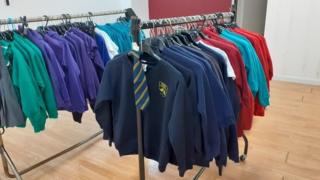 Slough Recycled School Uniform Shop Opens For Business - BBC News