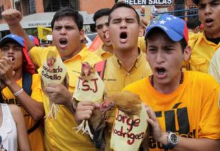 Protesta en Maracaibo