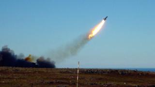 Russian cruise missile test - file pic