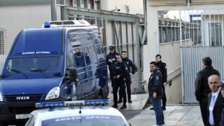 Yunanistan'da polis operasyonu
