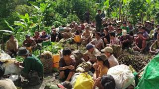 တရားမဝင် ပယင်းတူးသူ ၆၈ ဦးကို တပ်မတော်က ဇူလိုင်လ ၄ ရက်နေ့က ဖမ်းဆီးခဲ့တာဖြစ်
