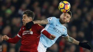Manchester United versus Liverpool