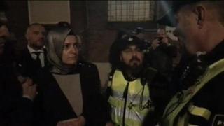 Fatma Betul Sayan Kaya avugana na polisi y'Ubuholandi