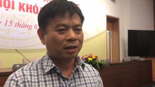 Ông Nguyễn Thanh Hồng, Uỷ viên Thường trực Uỷ ban Quốc phòng An ninh, trả lời BBC