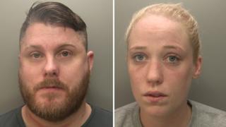 James Hedges and Lauren O'Hanlon