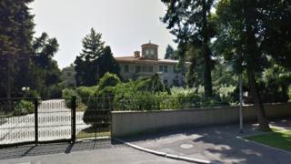 Nicolae Ceausescu's Primaverii Palace in Bucharest
