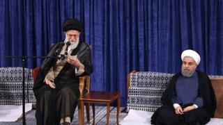 خامنه ای و روحانی